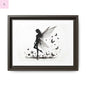 Fairy Canvas Wall Art - The flirty crow