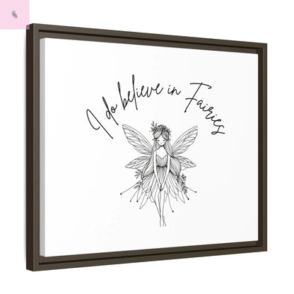 Fairies Canvas, Framed (Multi-color) - The flirty crow