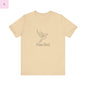 Free Bird Soft Cotton T-Shirt, Trendy Minimalist Bella+ Canvas Tee, Comfy Short Sleeve Shirt, Multiple Colors - Unisex Jersey Top bird lover gift birds the flirty crow