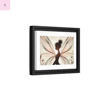 Framed Canvas Fairy wall art - The flirty crow