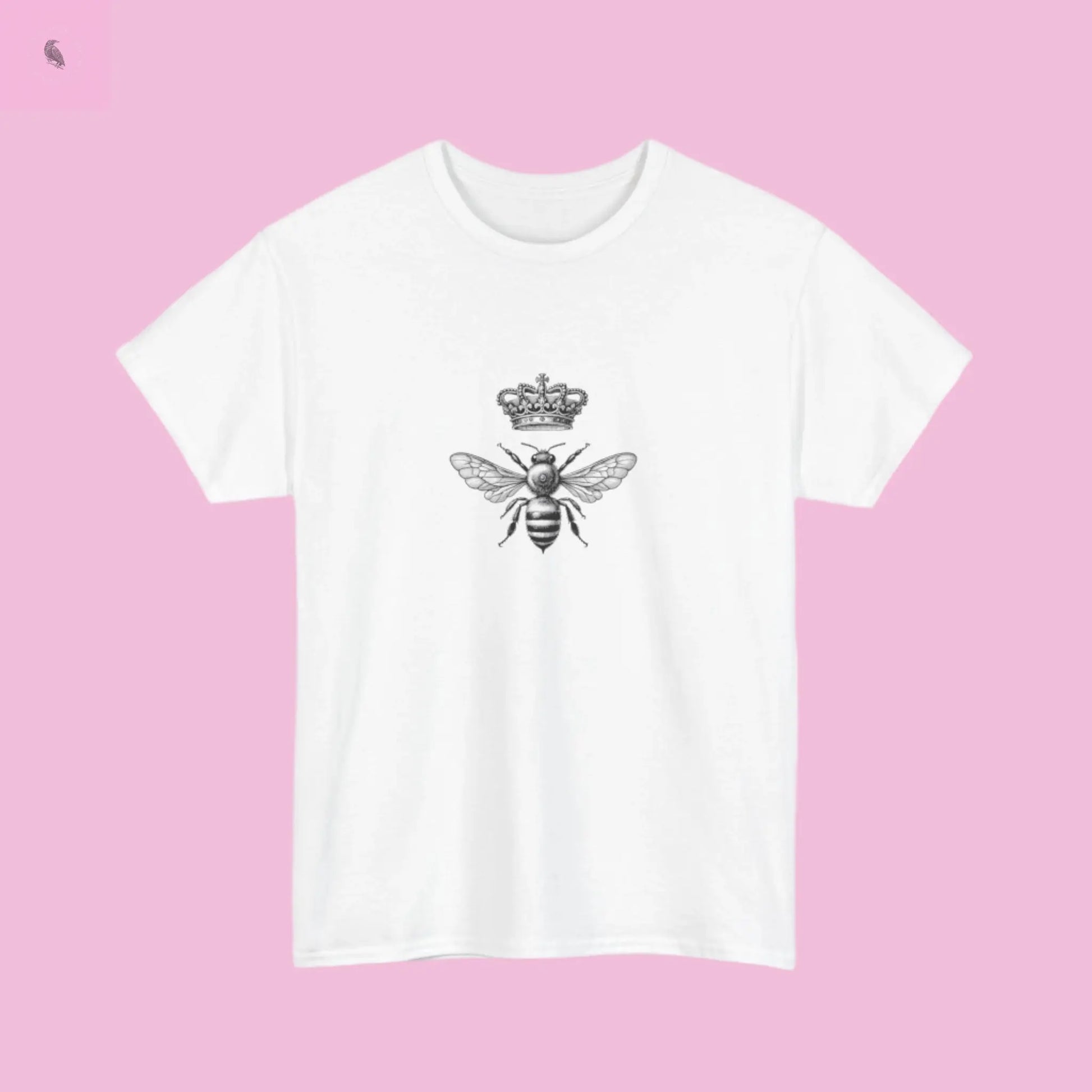 Queen Bee Unisex Heavy Cotton Tee - Stylish and Comfortable The flirty crow