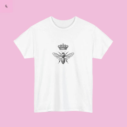 Queen Bee Unisex Heavy Cotton Tee - Stylish and Comfortable The flirty crow