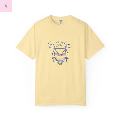 Bikini tshirt, Comfort Colors summer tee,  Beach Lover T-shirt, Vacation shirt, gift for her, unisex Printify