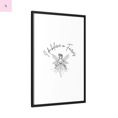 Fairies Canvas, Framed (Multi-color) - The flirty crow