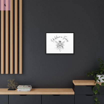 Fairies Canvas, Framed (Multi-color) - The flirty crow