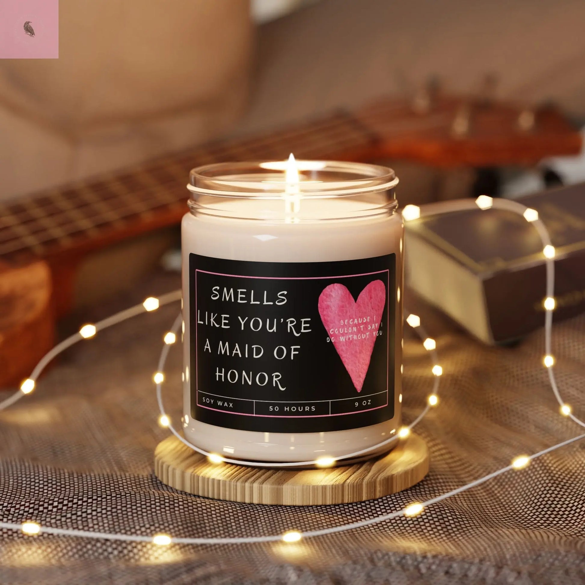 Maid of Honor Soy Candle The flirty crow