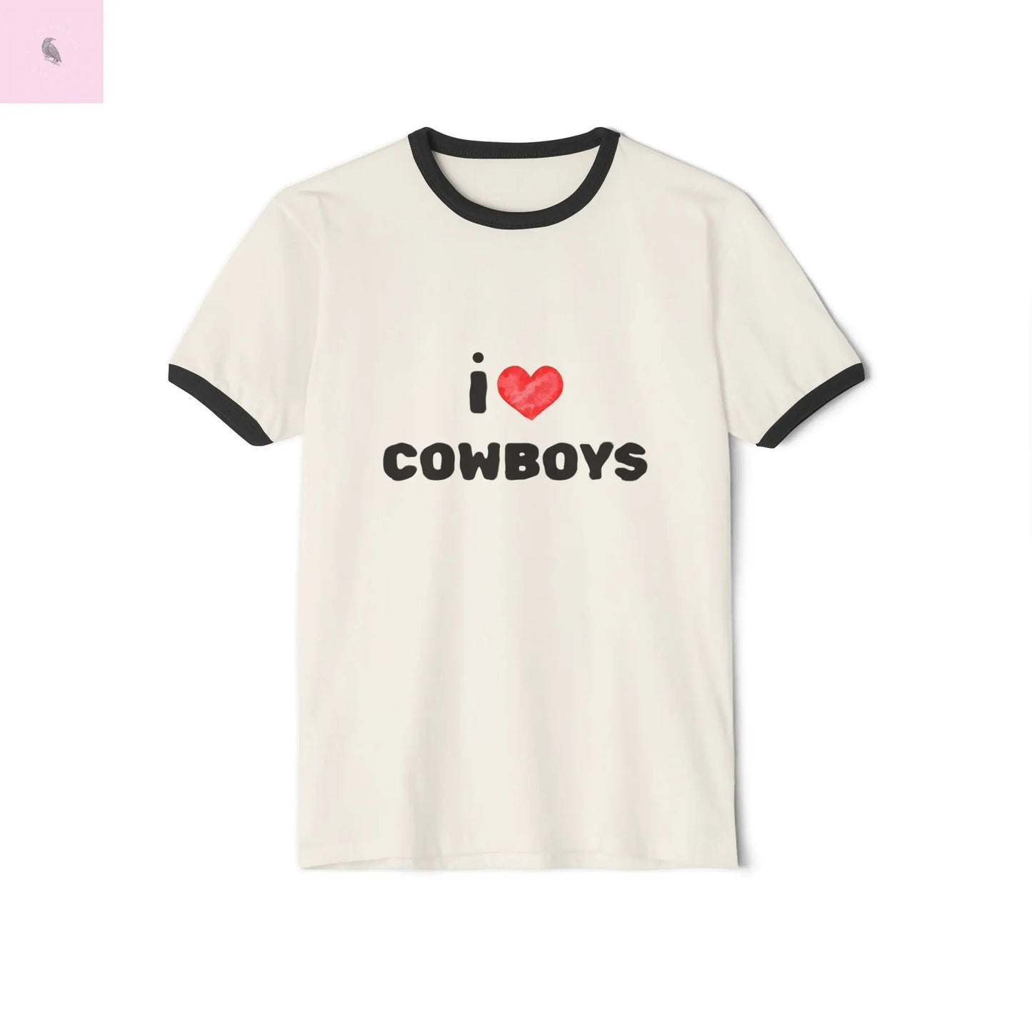 Cowboy Lover Ringer T-Shirt - The flirty crow