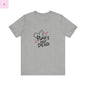Punks Not Dead Cute Trendy Unisex Tshirt, Fashion Tee, Graphic Tee, Hipster Shirt, Alternative Clothing, Music Lover Gift the flirty crow