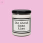 Scented Soy Candle - 'It's About Damn Time' Engagement Gift The flirty crow
