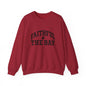 Faithful to the Bay Crewneck Sweatshirt, Personalized 'Warner 54' Team-Style Pullover