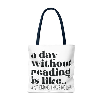 Book Lover Tote Bag, Funny Reading Quote, Literary Gift, Planner Bag, Library Tote, Reading Accessories, beach tote, grocery tote