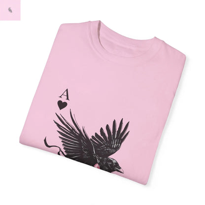 Crow Lovers Comfort Colors T-shirt - The flirty crow