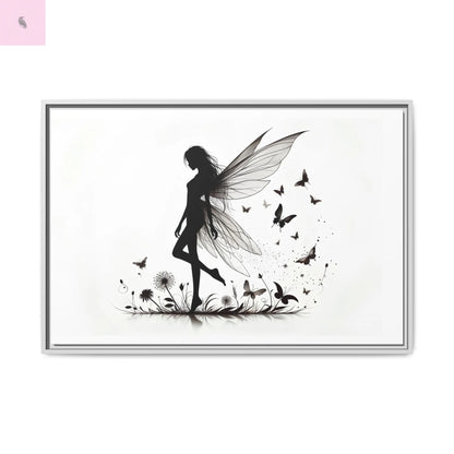 Fairy Canvas Wall Art - The flirty crow