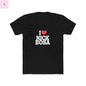 I Love Nick Bosa Unisex Cotton Crew Tee, Gift for 49er football  Fans,  sporty tshirt, Casual Wear, Game Day, Team Spirit The flirty crow
