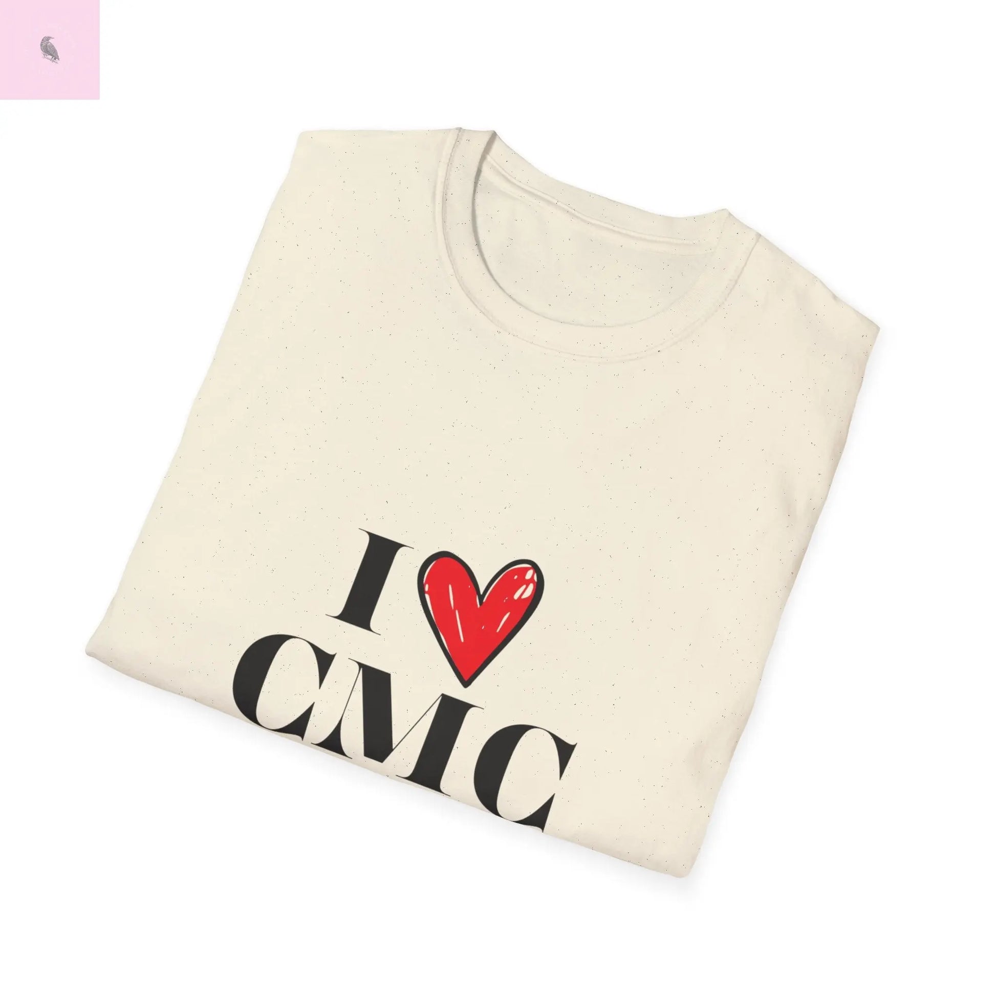 I Love CMC Unisex 49erT-Shirt, gift for niner fan, Game Day tee, 49er tshirt The flirty crow