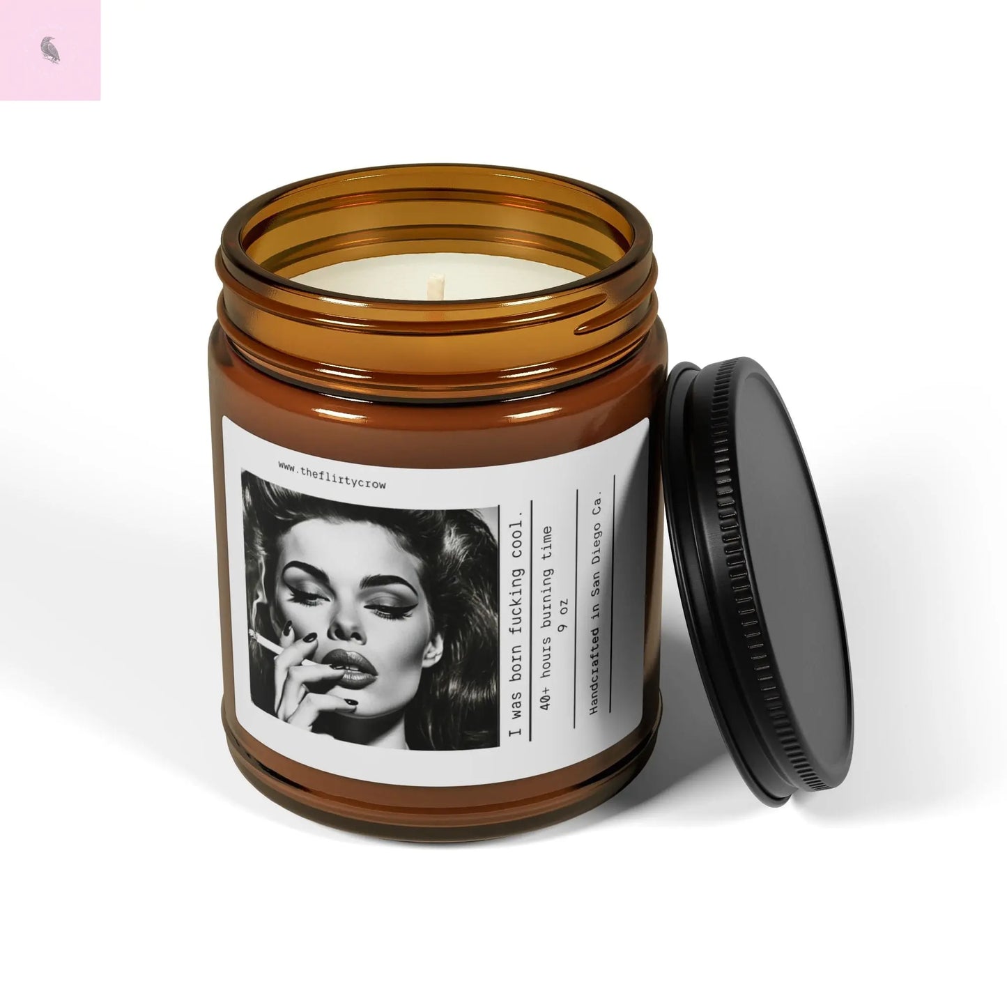 Scented soy cool AF  Candle Printify