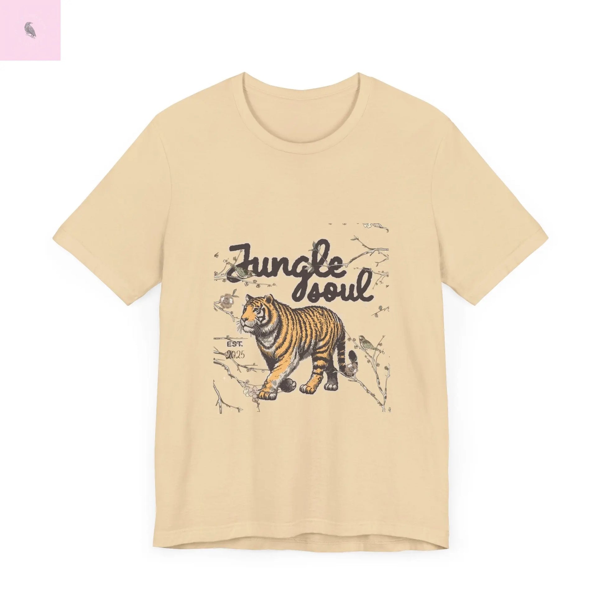 Tiger Tee, Unisex Tiger T-Shirt, Bella Canvas tshirt, Tiger Lover Shirt, Wild Animal Tee, Jungle tshirt, Nature lovers gift Printify