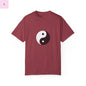 Yin Yang Unisex Custom Colors T-Shirt - Comfortable & Stylish Apparel The flirty crow
