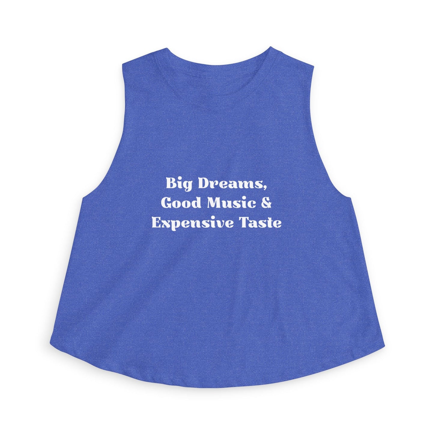 Women's Cropped tank top The flirty crow