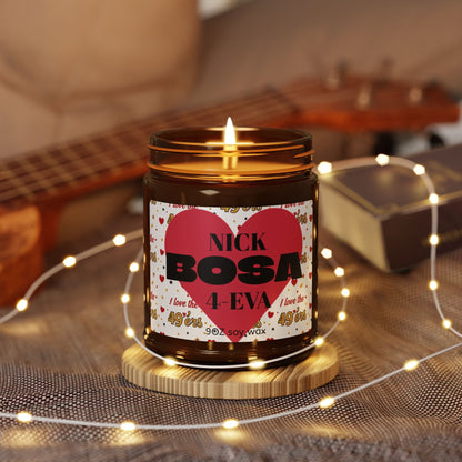 Nick Bosa 49ers Game Day Soy Candle Amber Jar (9oz) The flirty crow
