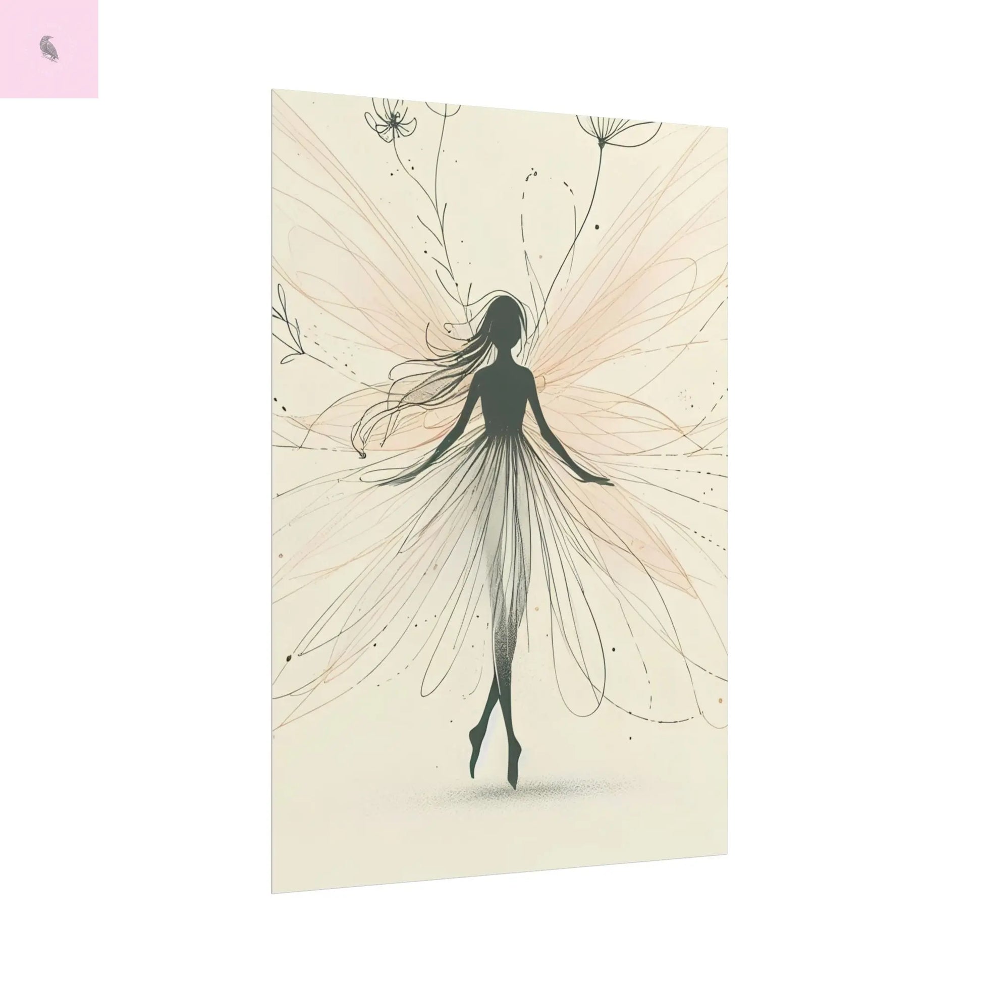 Fairy Poster - The flirty crow