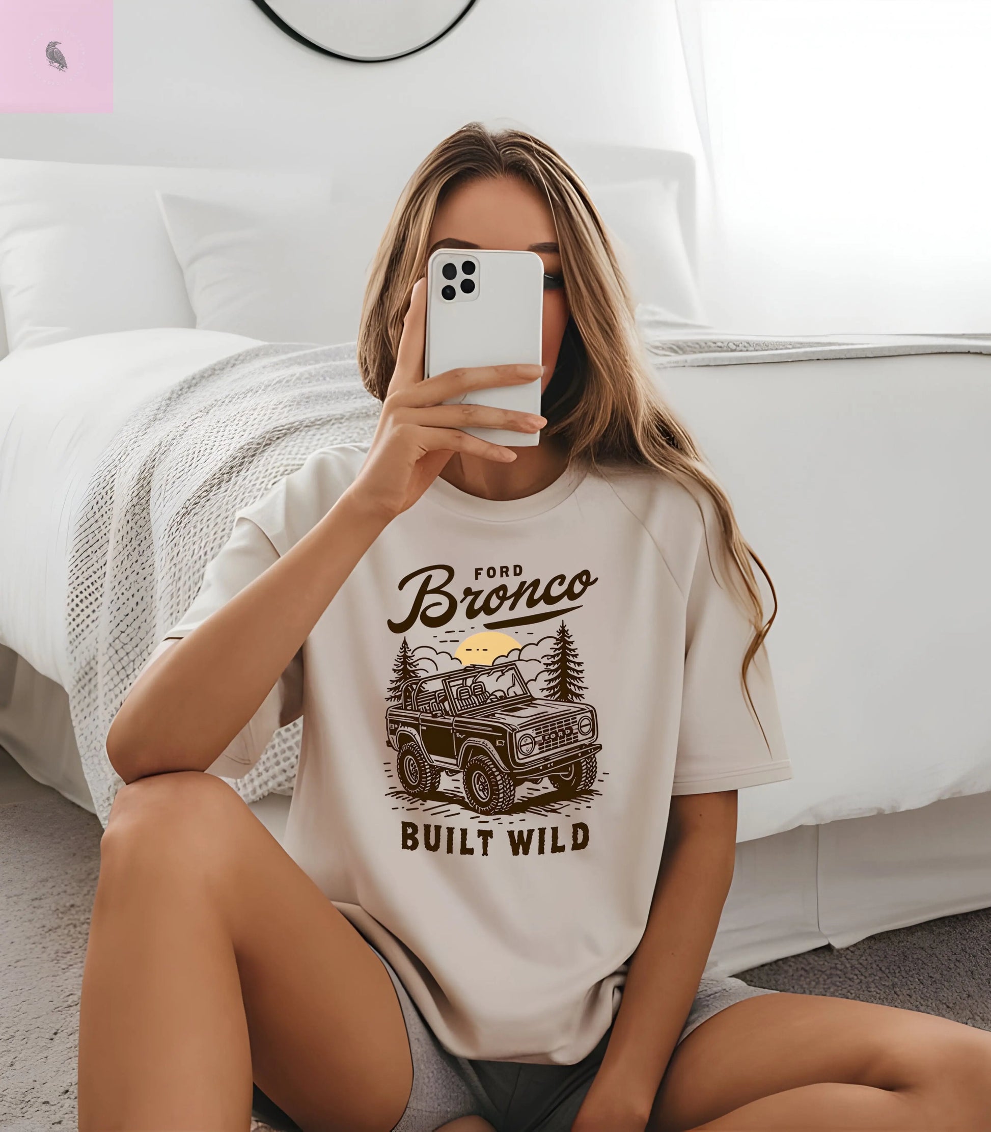 Bronco Truck Enthusiast Tee, Unisex Tshirt Cotton Quality, Bronco Lover Gift Shirt, Vintage Truck Shirt, Retro Truck Tee the flirty crow