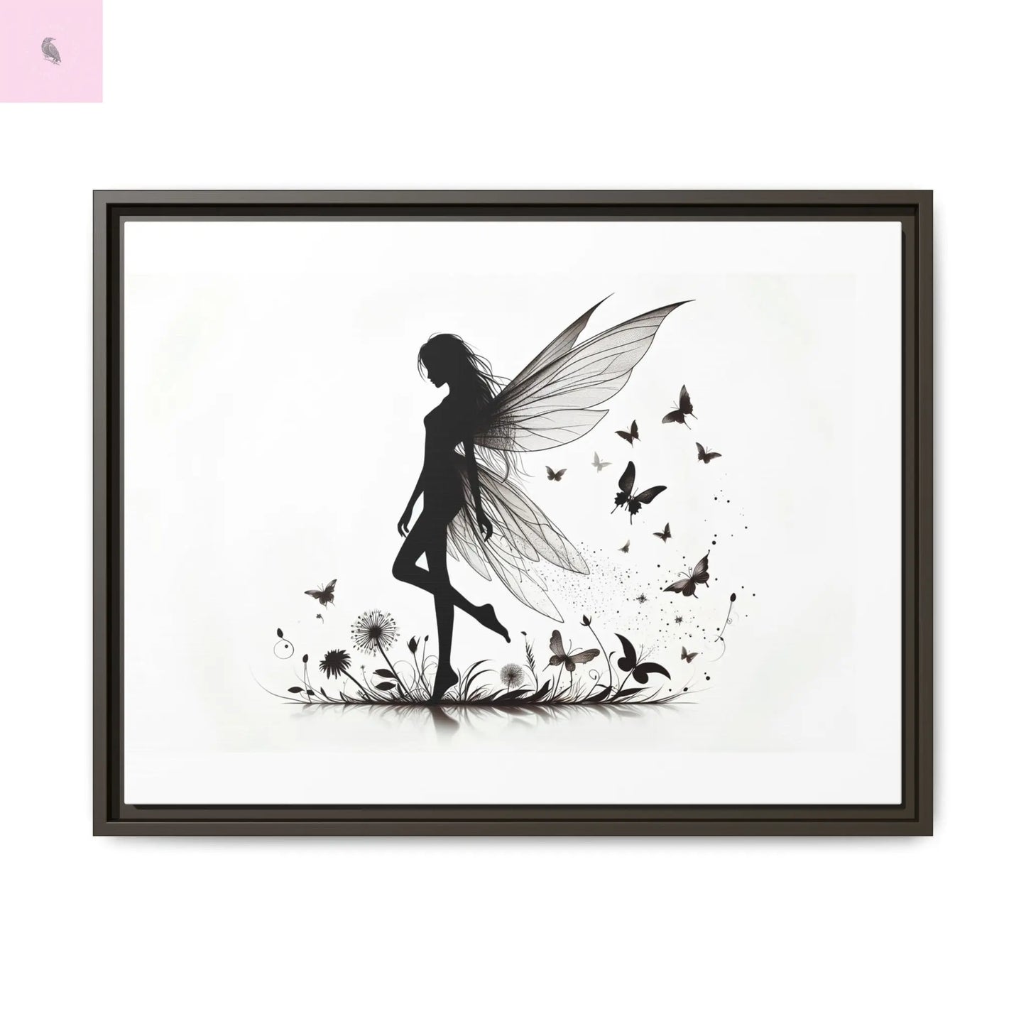 Fairy Canvas Wall Art - The flirty crow