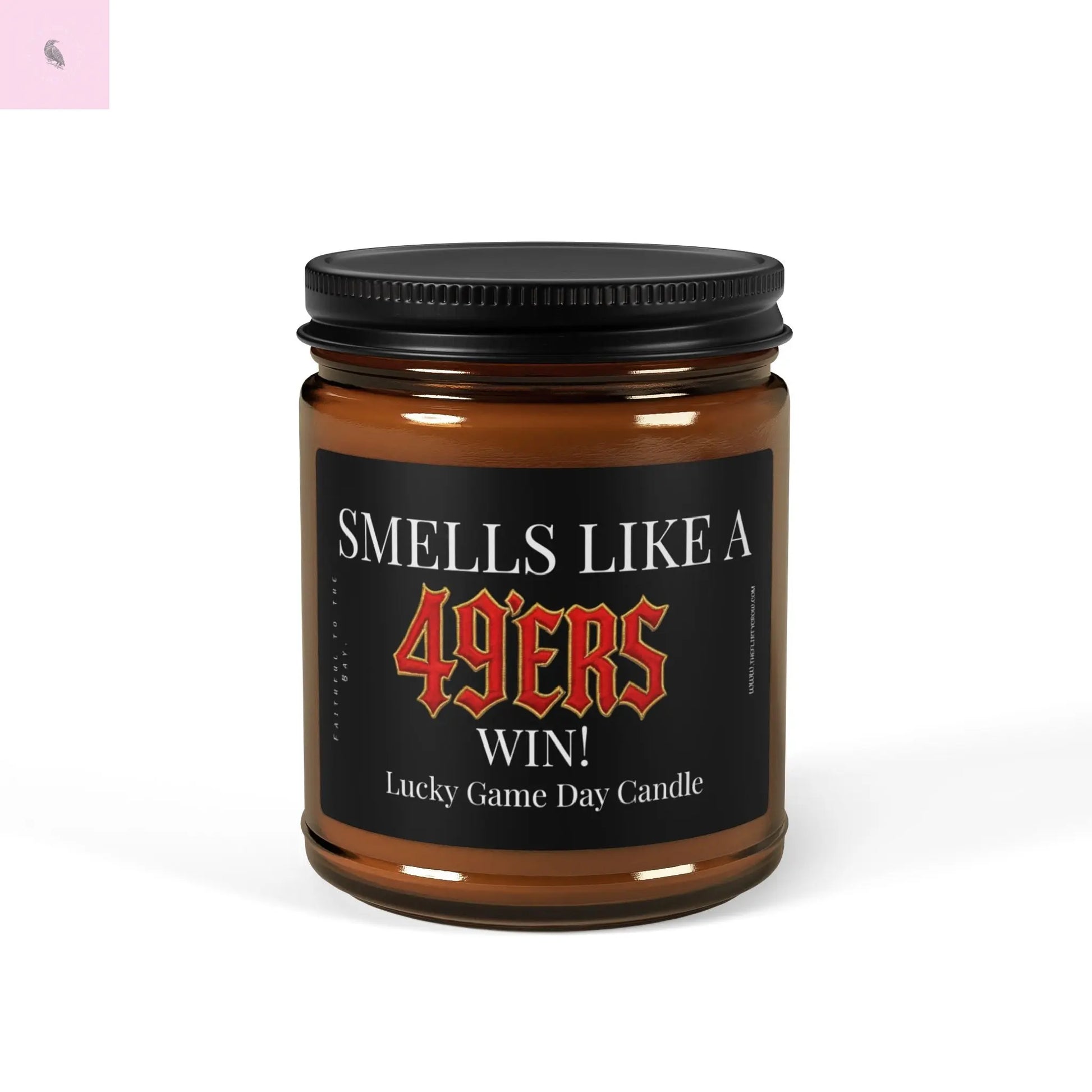 49ers Game Day Scented Candle, Sports Candles, Gift for him or her,  Home Decor,  Football  Candle, Gift for 49er fan,  soy Candle The flirty crow