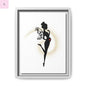Framed Fairy Art Print - Enchanting Decor for Expecting Mothers, Baby Shower Gift, Elegant Nursery Wall Art, Whimsical Home Accent The flirty crow