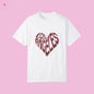 Los Angeles Heart Unisex Custom Colors  T-Shirt the flirty crow