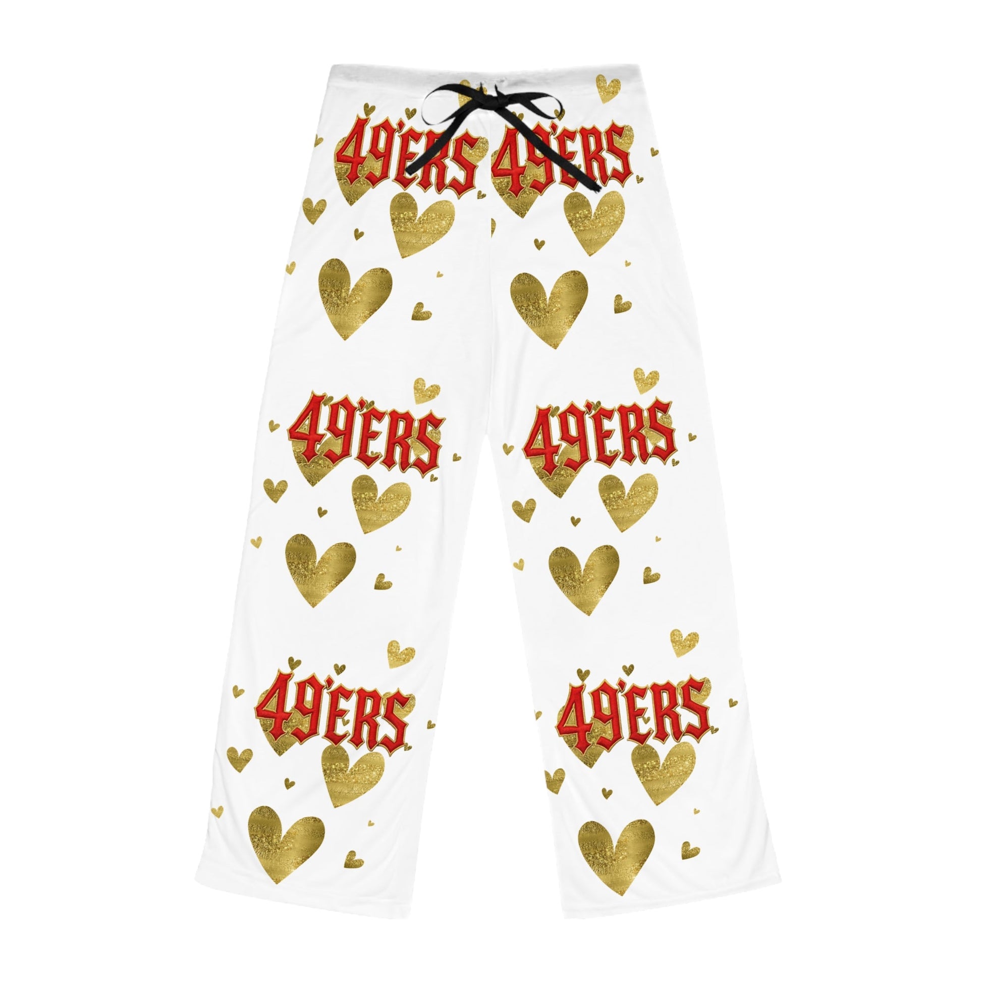 49er Fan Cotton  Pajama Pants for Game day Printify