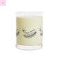 free spirit. Glass 11 oz soy wax feather   candle the flirty crow