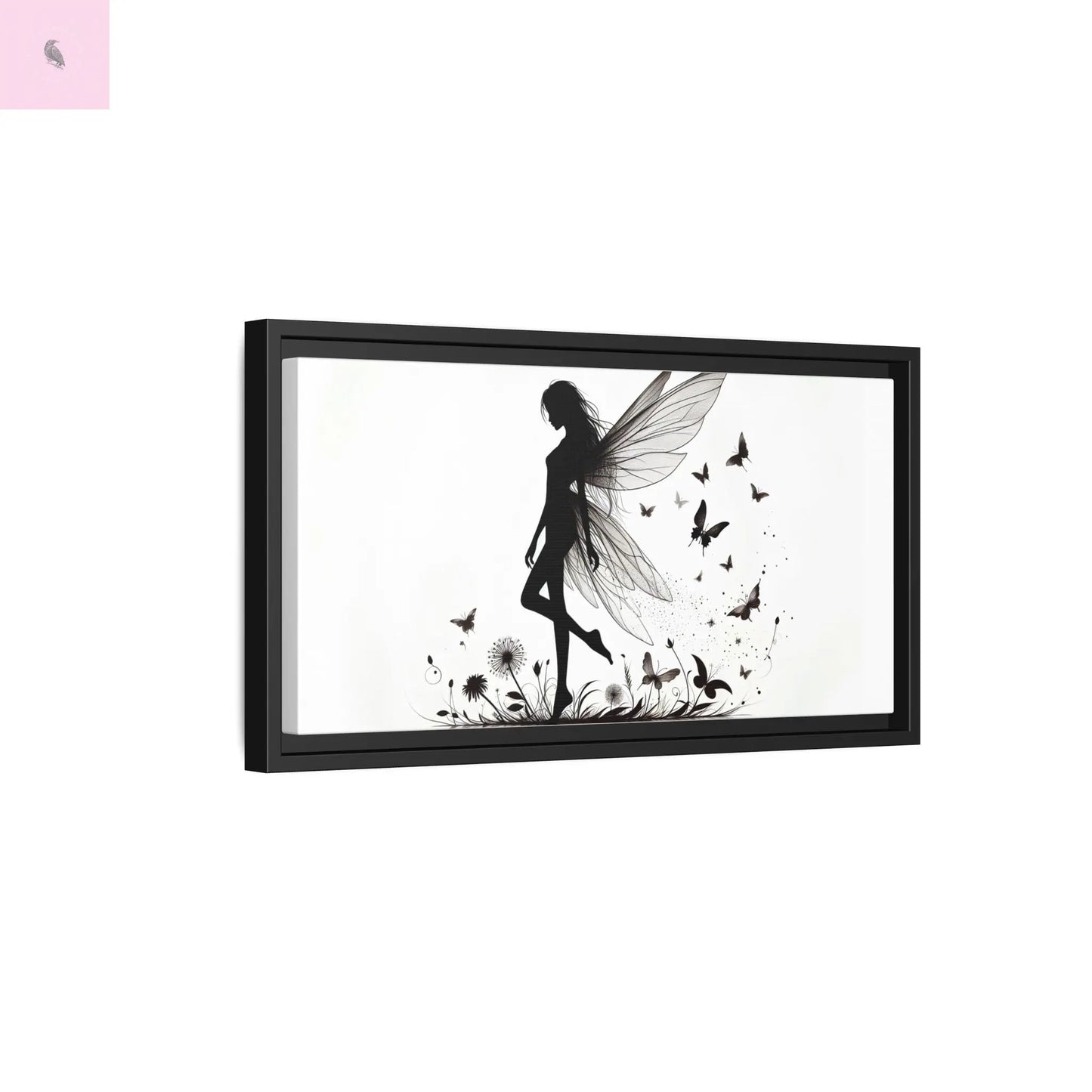 Fairy Canvas Wall Art - The flirty crow