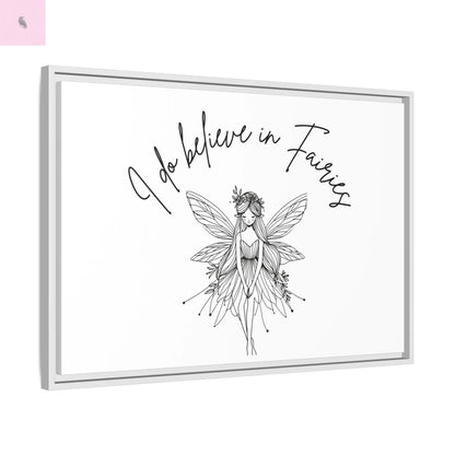 Fairies Canvas, Framed (Multi-color) - The flirty crow