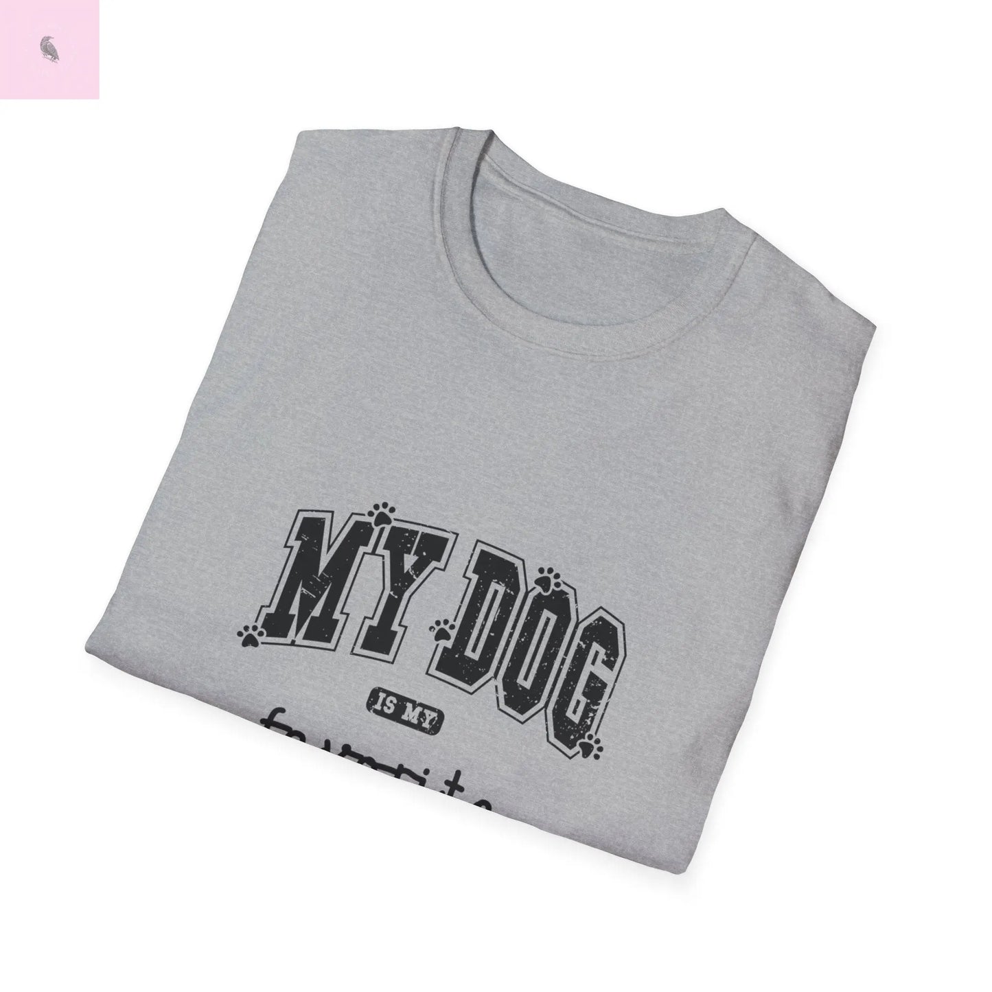 Dog Lovers T-Shirt The flirty crow