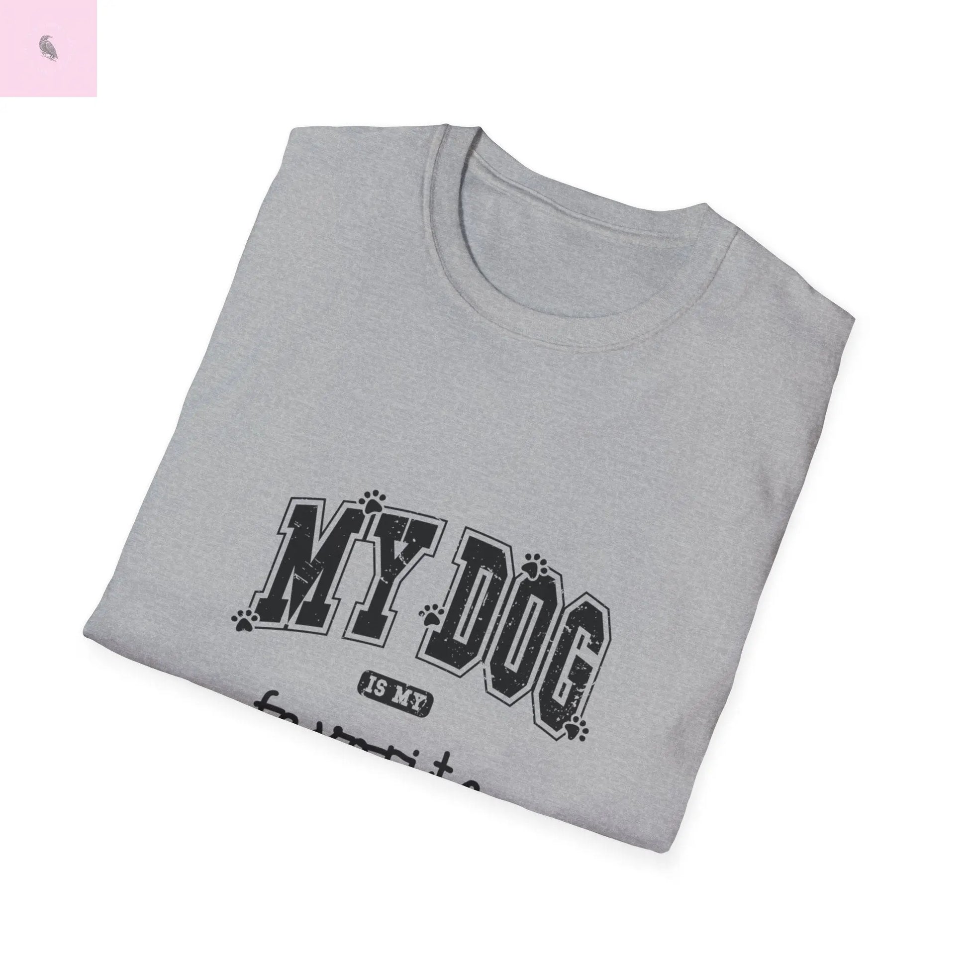 Dog Lovers T-Shirt The flirty crow