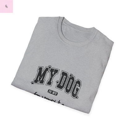Dog Lovers T-Shirt The flirty crow
