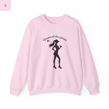 Golf Girl Unisex Sweatshirt, Golf Lovers Gift, Quality Cotton, Cute Sporty Design, Comfortable, Golf Apparel, Golf Clothing, Golf Tee, Golf the flirty crow