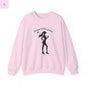 Golf Girl Unisex Sweatshirt, Golf Lovers Gift, Quality Cotton, Cute Sporty Design, Comfortable, Golf Apparel, Golf Clothing, Golf Tee, Golf the flirty crow