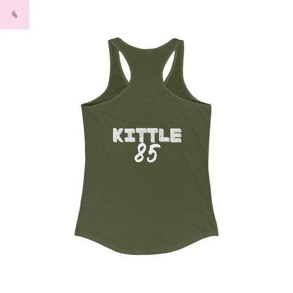 49er Fans George Kittle Women's Racerback Tank The flirty crow