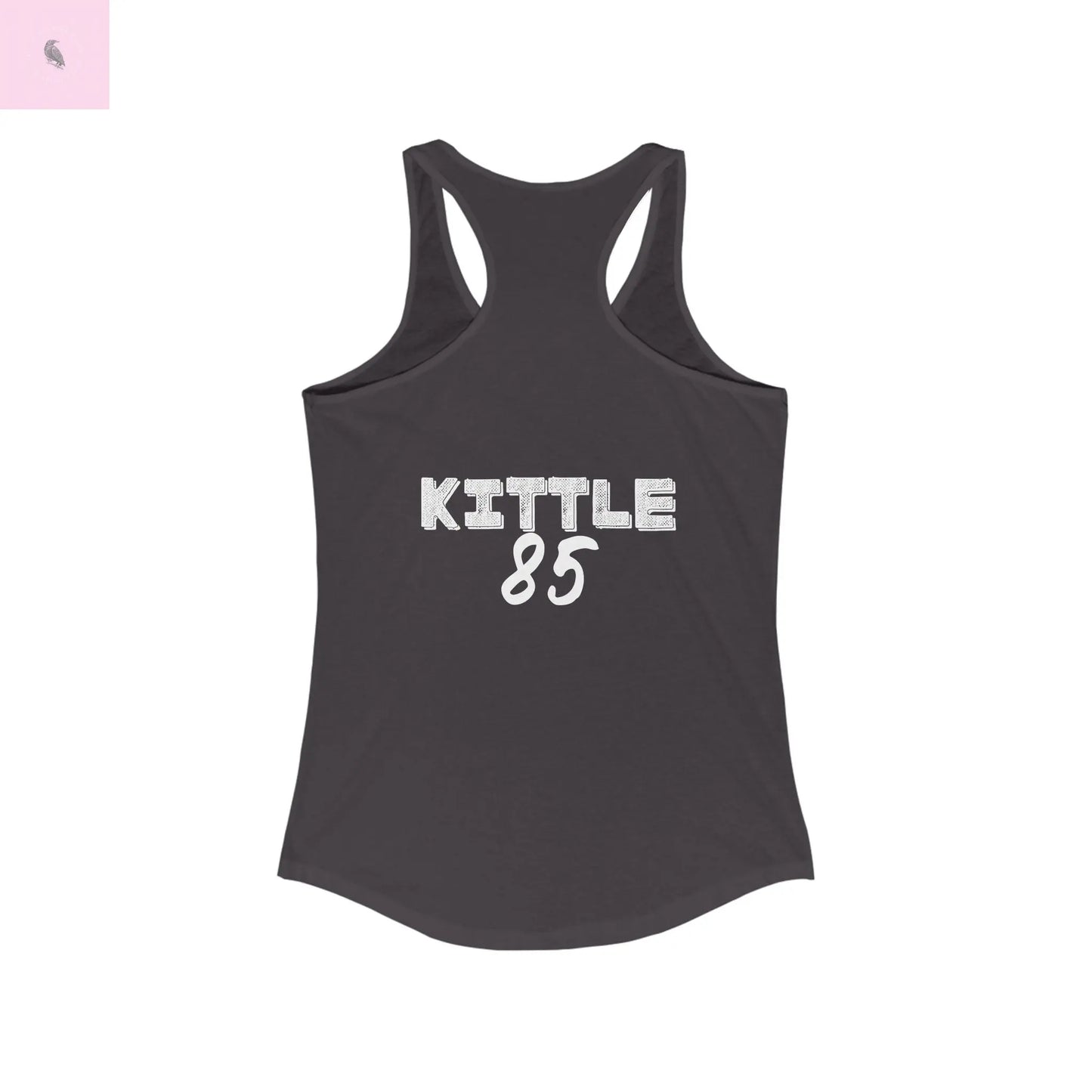 49er Fans George Kittle Women's Racerback Tank The flirty crow