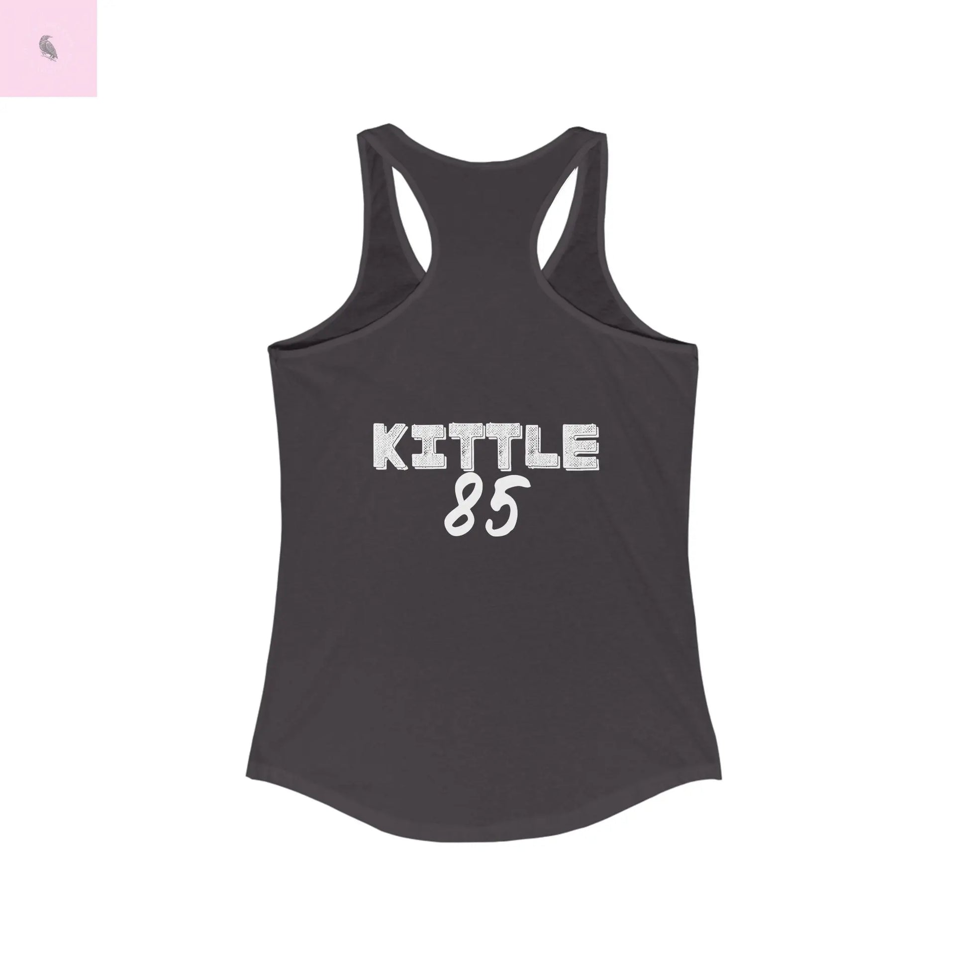 49er Fans George Kittle Women's Racerback Tank The flirty crow