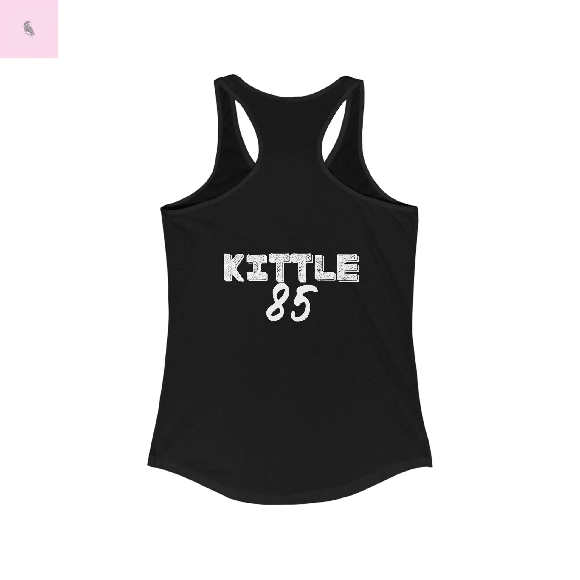 49er Fans George Kittle Women's Racerback Tank The flirty crow