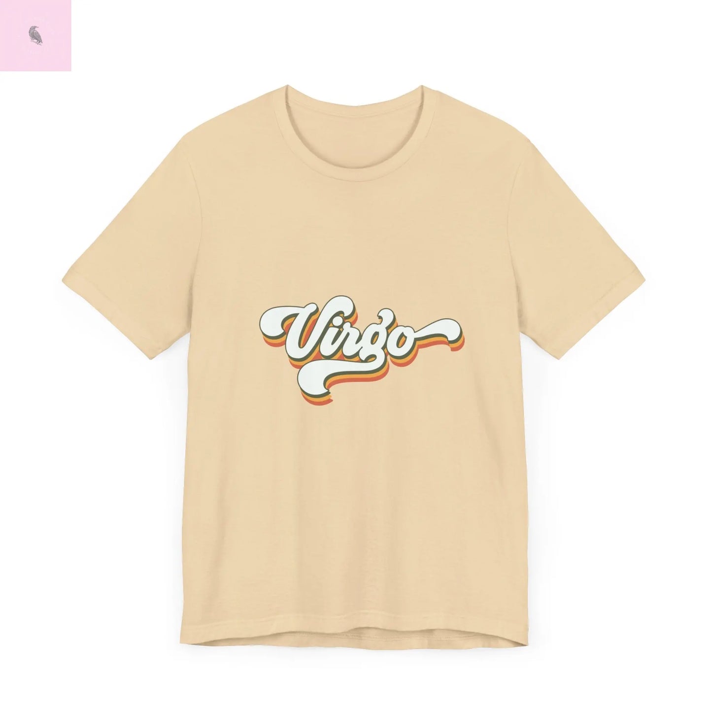 Unisex short sleeve virgo star sign astrology lover gift the flirty crow