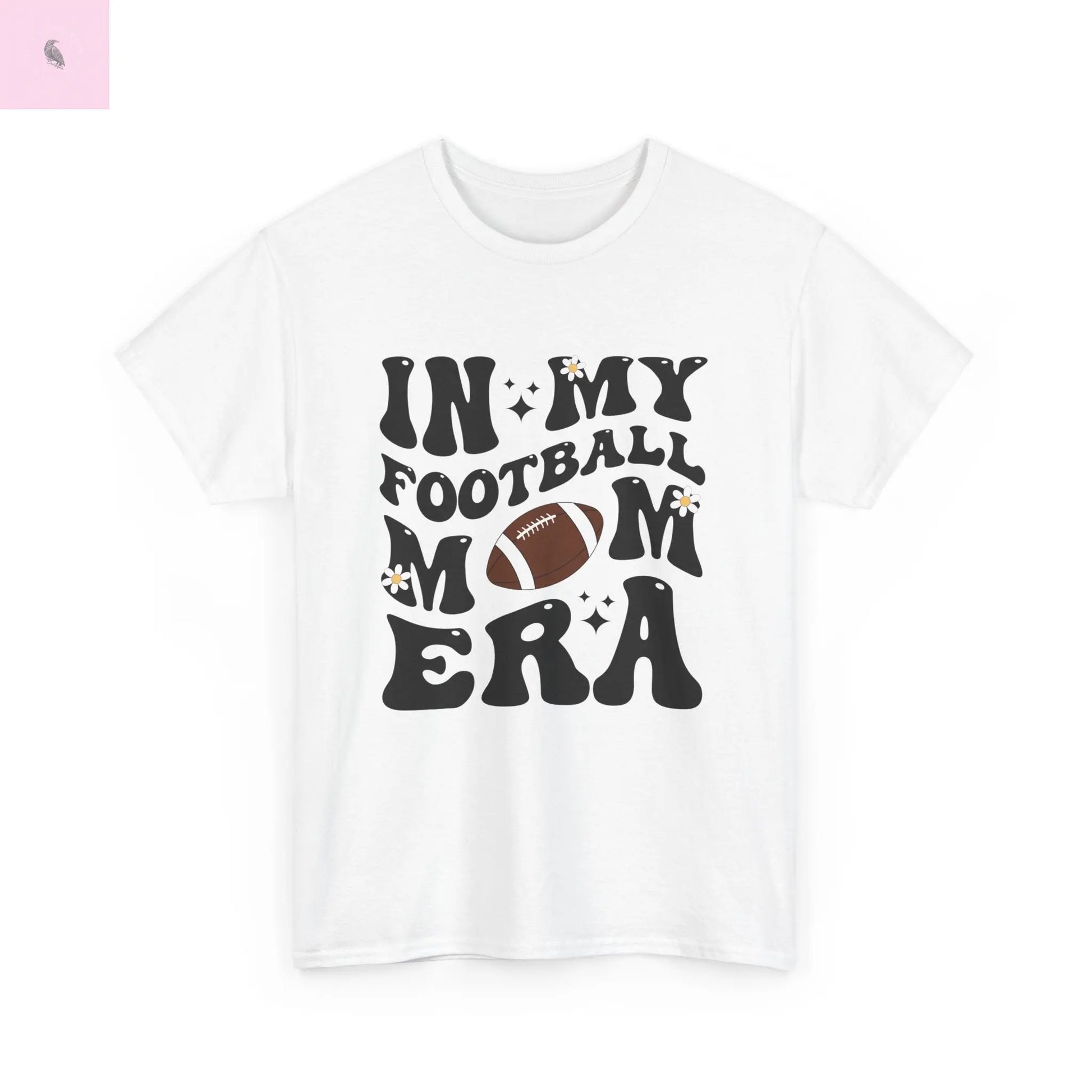 In my football mom ERA. Soft high quality cotton tee. Retro, trending, fun and cute! the flirty crow