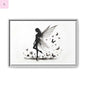 Fairy Canvas Wall Art - The flirty crow
