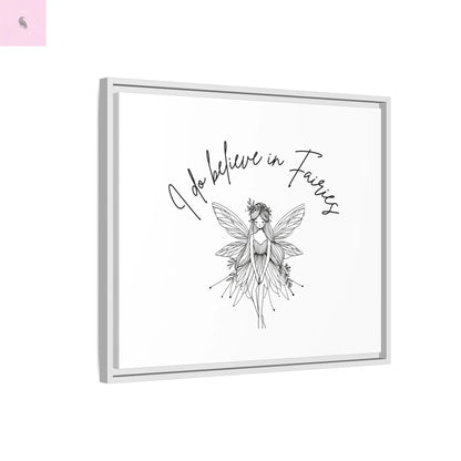 Fairies Canvas, Framed (Multi-color) - The flirty crow