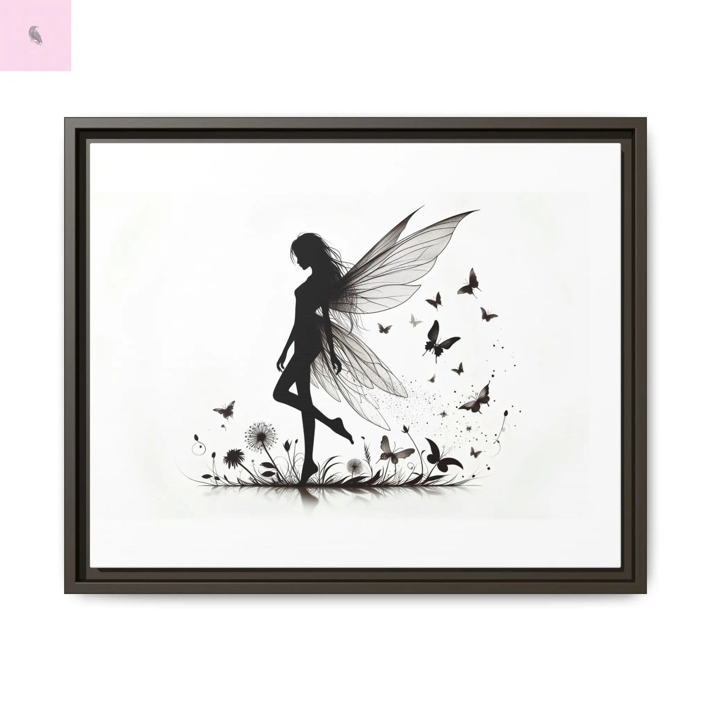 Fairy Canvas Wall Art - The flirty crow