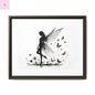 Fairy Canvas Wall Art - The flirty crow