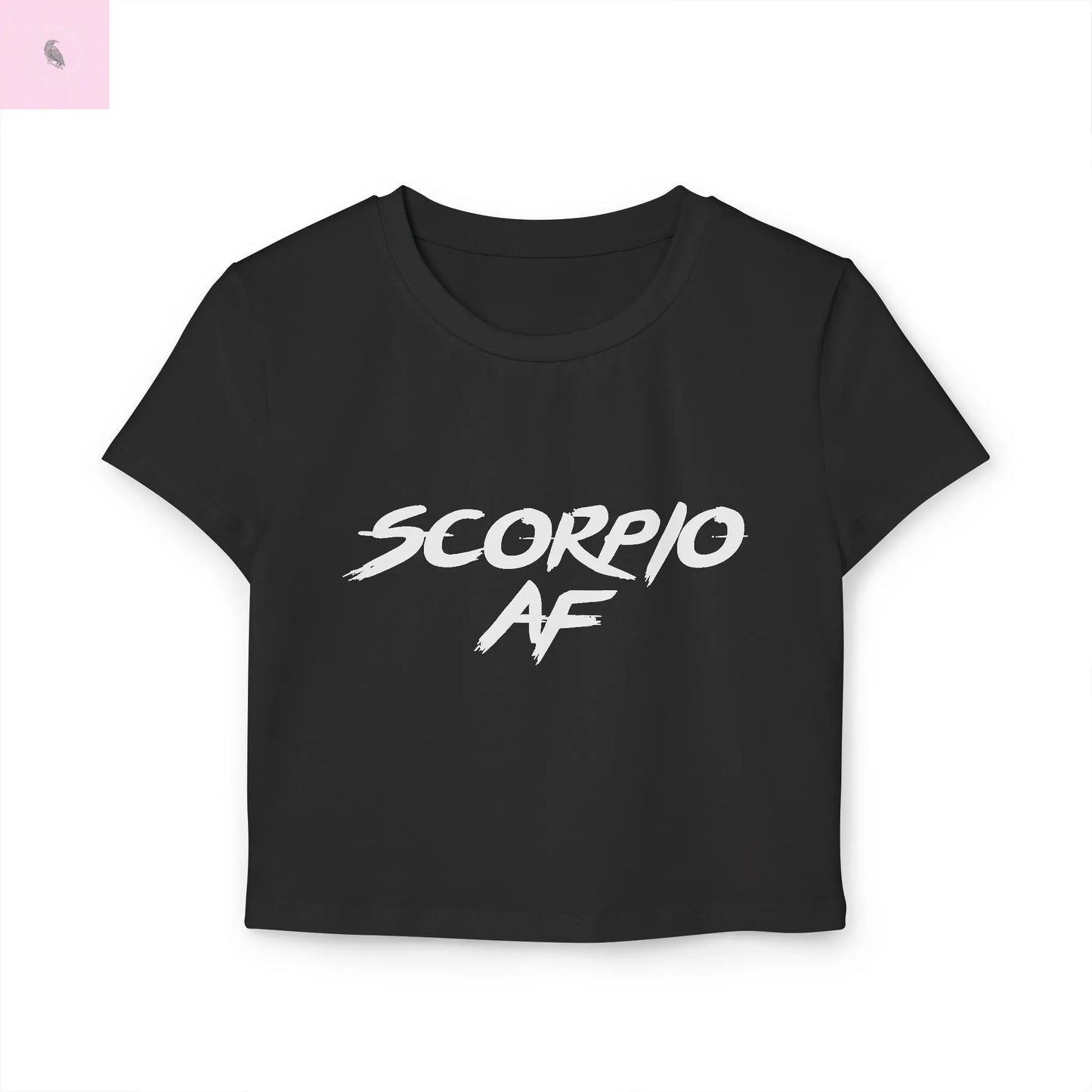 Baby Tee - Scorpio Lovers Star Sign Women's T-Shirt the flirty crow